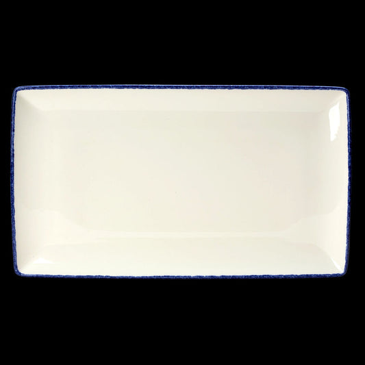 BLUE DAPPLE RECT THREE 33X19             x6