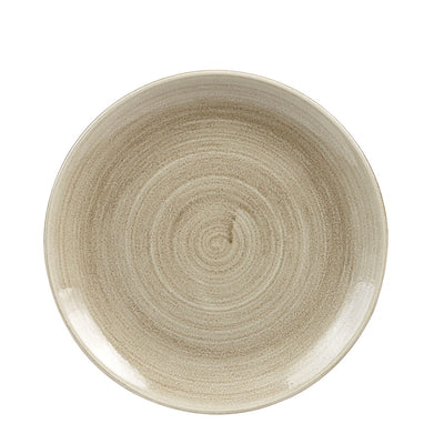STONECAST PATINA TAUPE COUPE PLATE 26CM  x12