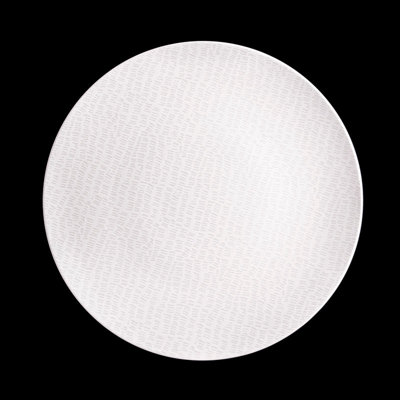 ALTO STACCATO PLATE 31CM WHITE           x4