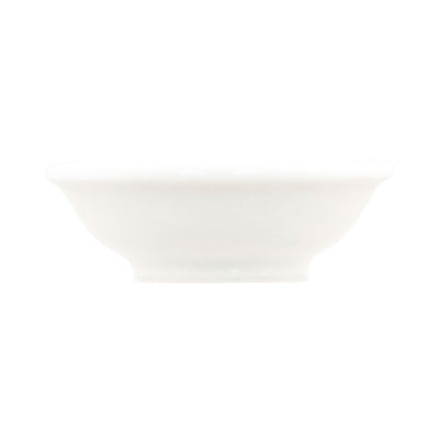 CREME MONET DIP DISH 7.5X2.45CM WHITE    x18