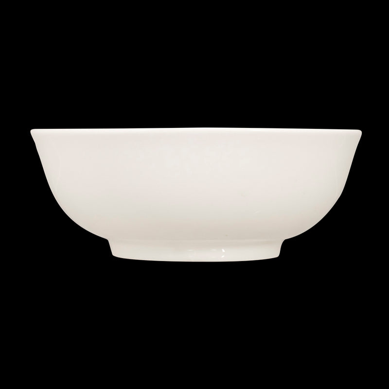 CREME MONET FUSION BOWL 21CM WHITE       x4