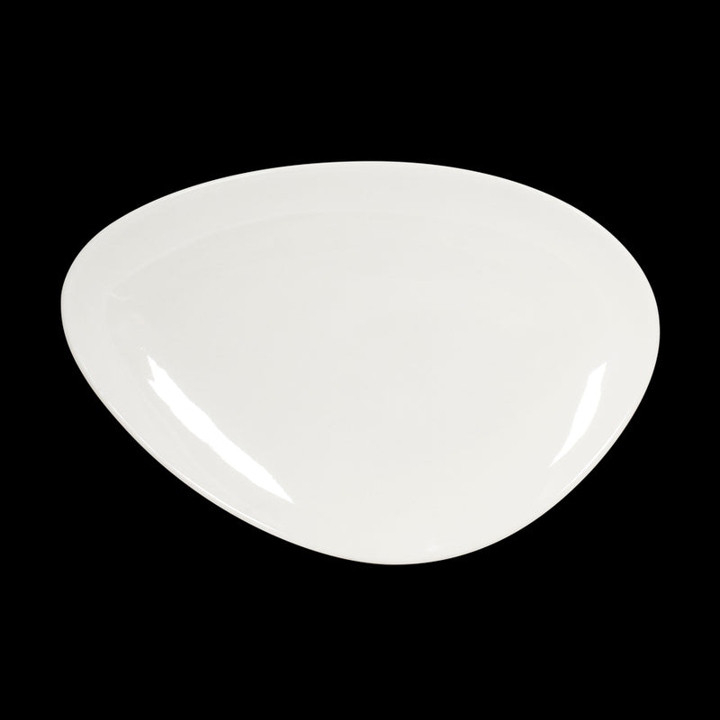 ARTISAN CREME ISLAND PLATE 21CM WHITE    x12