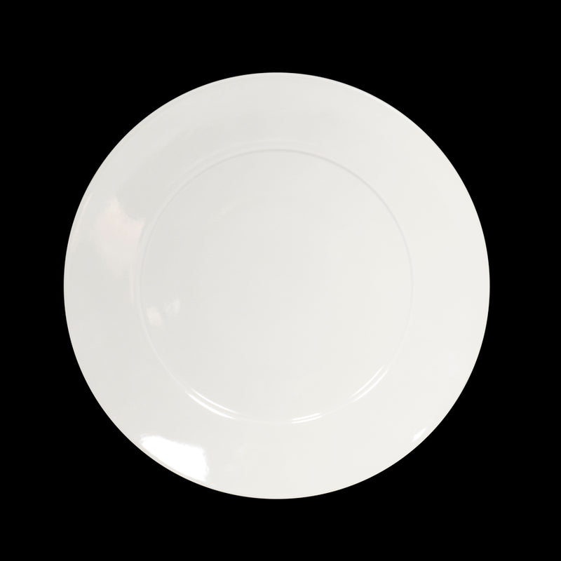 CREME ESPRIT PLATE 28CM WHITE            x6