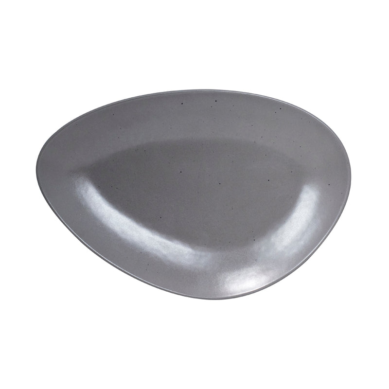 ARTISAN PEBBLE ISLAND PLATE 33CM GREY    x6