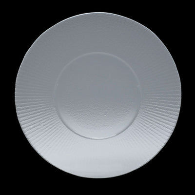 WILLOW GOURMET PLATE MEDWELL CLEAR28.5CM x12