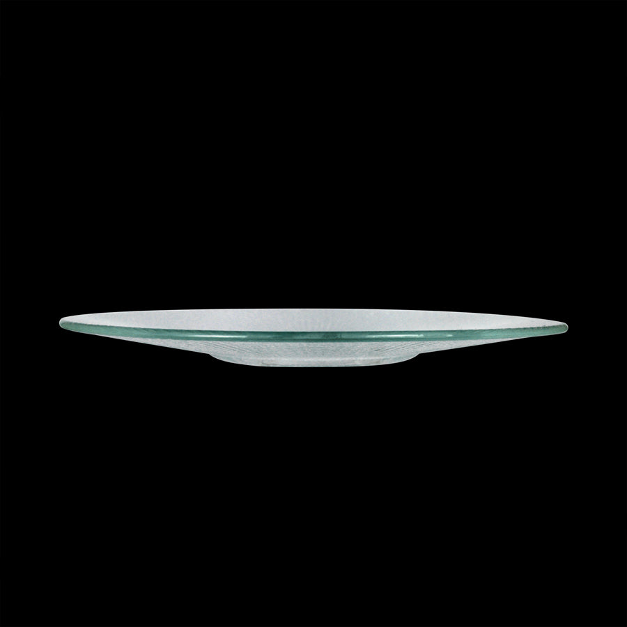 WILLOW GOURMET PLATE SMLWELL CLEAR28.5CM x12