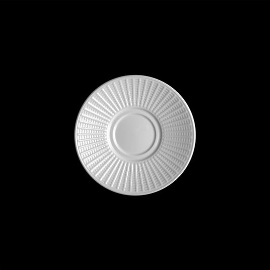 WILLOW SAUCER 11.75CM (4 5/8") WHITE     x12