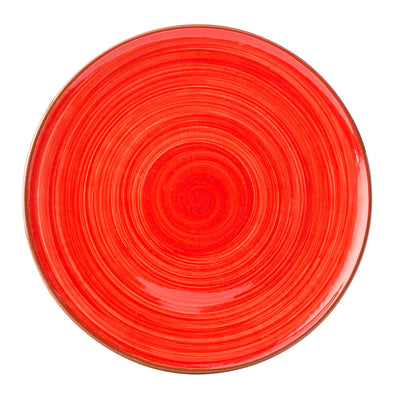 SALSA RED PLATE 11" (28CM)               x12