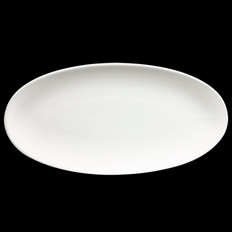 WHITE OVALCHEFS PLAT13 3/4X6 3/4"BOX6 NR x6