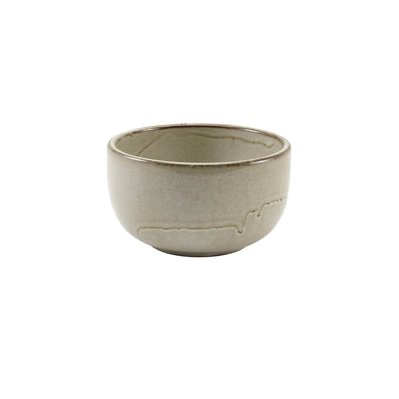 TERRA PORCELAIN GREY ROUND BOWL 12.5CM   x6