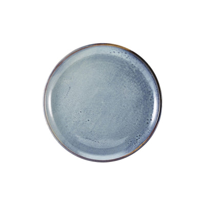 TERRA AQUA BLUE COUPE PLATE 27.5CM       x6