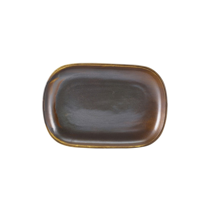 TERRA COPPER RECTANGULAR PLATE 24X16.5CM x12