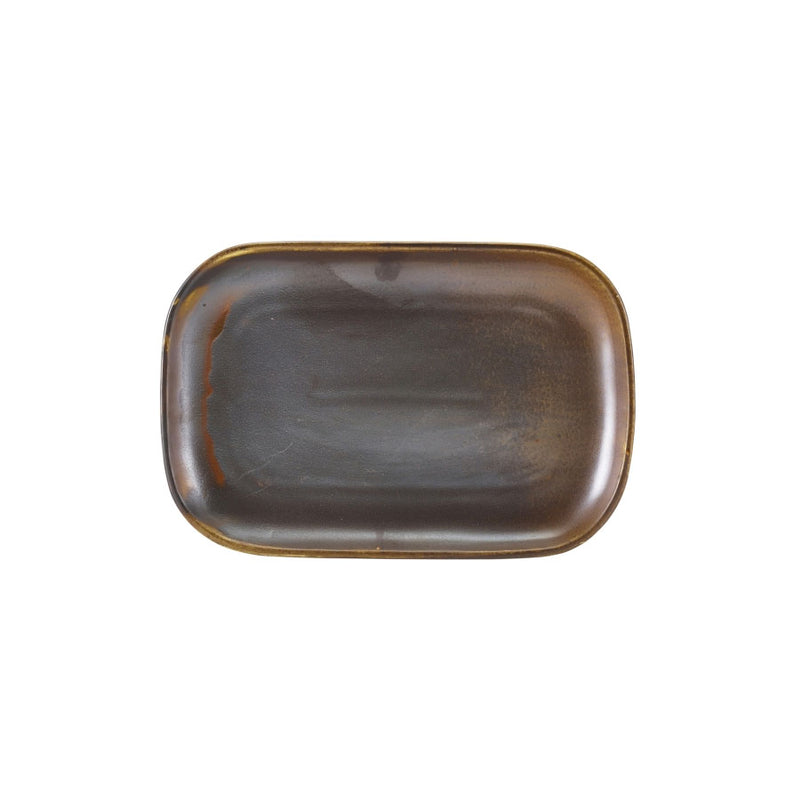 TERRA COPPER RECTANGULAR PLATE 29X19.5CM x6