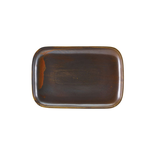 TERRA COPPER RECTANGULAR PLATE 34.5X23.5 x6