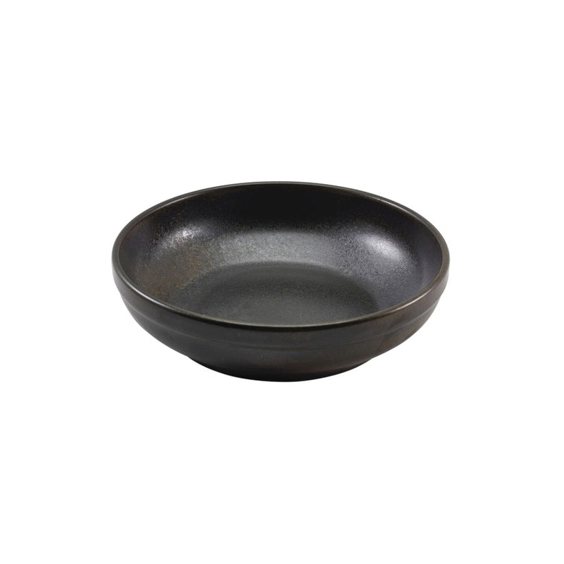 TERRA BLACK COUPE BOWL 20CM              x6