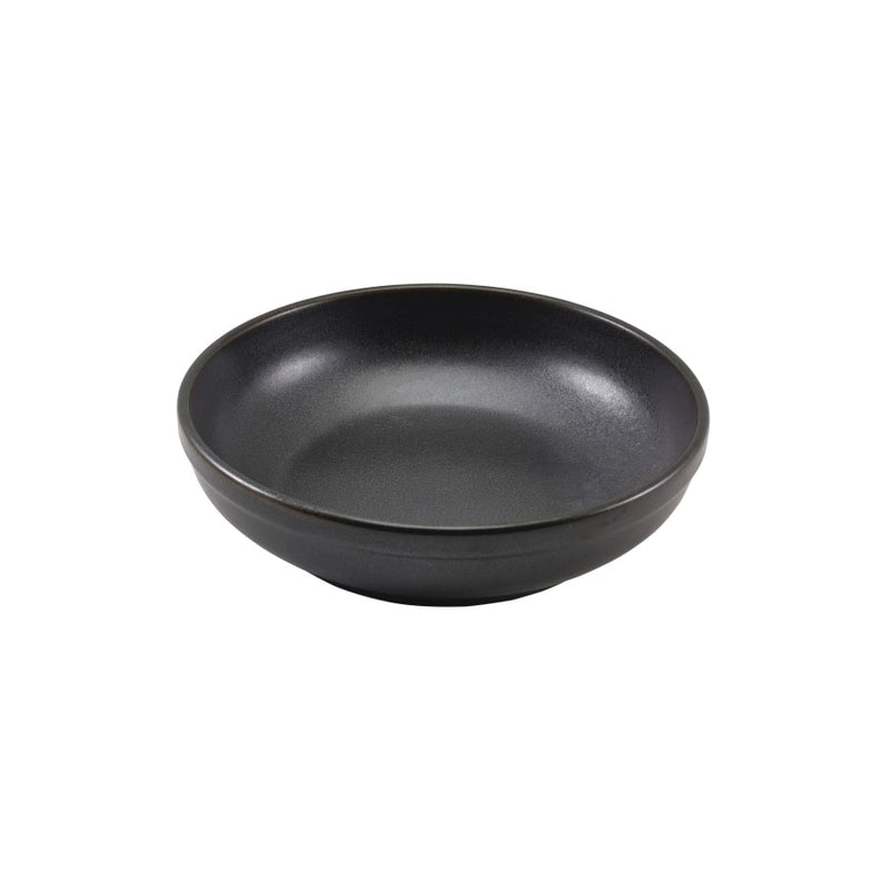 TERRA BLACK COUPE BOWL 23CM              x6