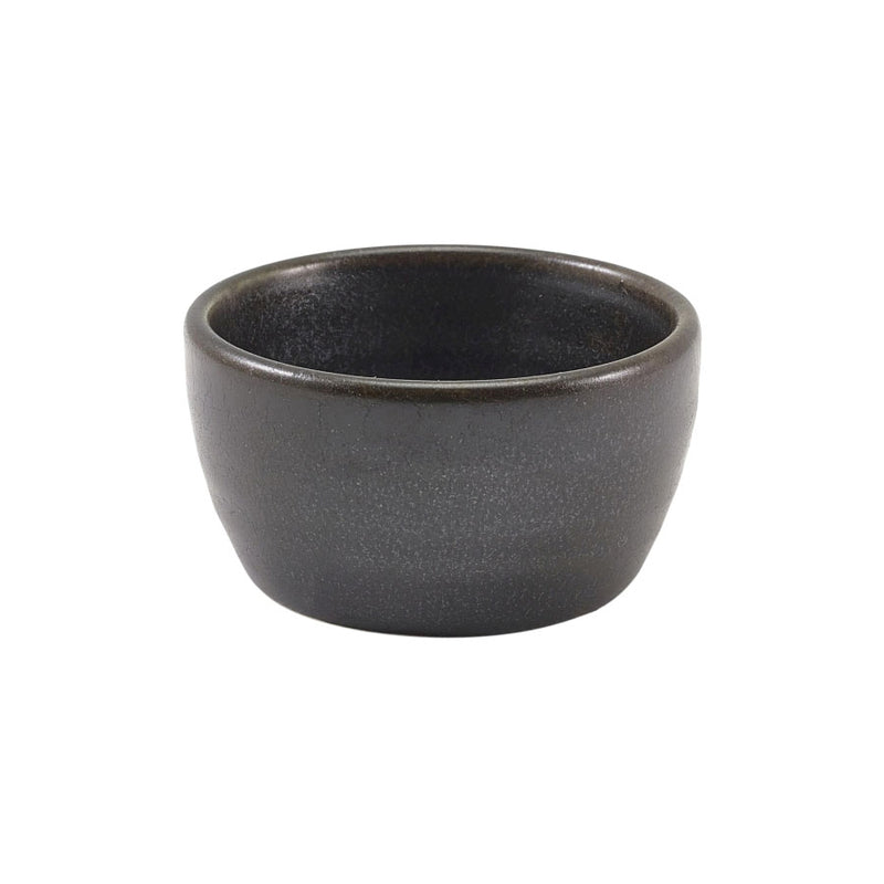 TERRA BLACK RAMEKIN 7CL/2.5OZ            x12