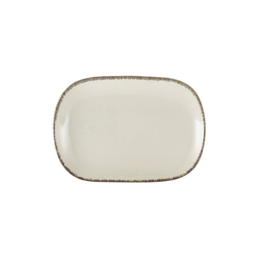 TERRA S/WARE SERENOGREY PLATE24X16.5CMNR x6