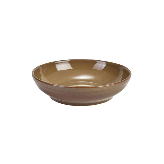 TERRA S/WARE RUSTICBROWN COUPE BWL27.5CM x6