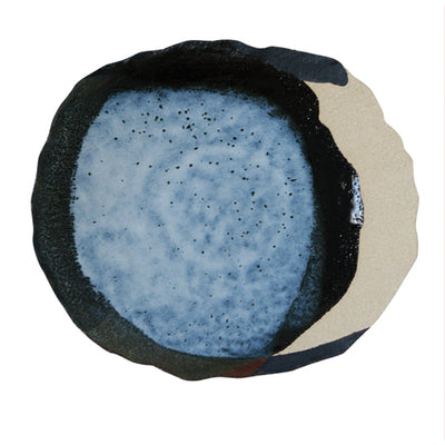 JARS WABI AWA BLUE/BLK PLATE 15CM        x6