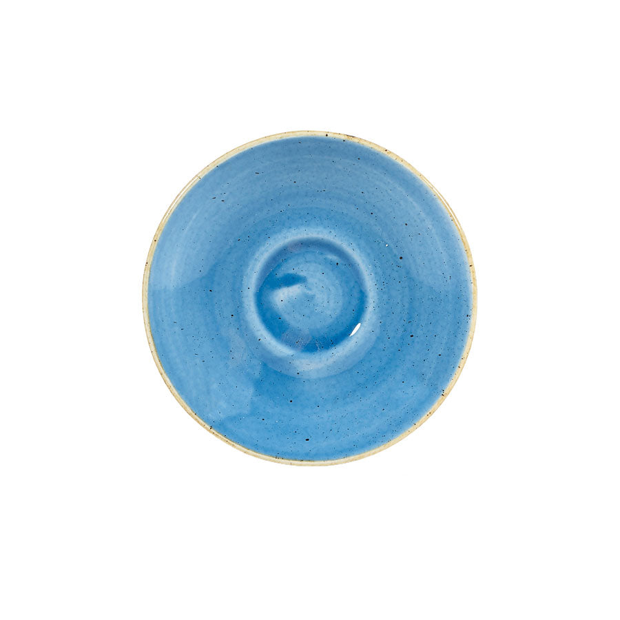 S/CAST CORNFLOWERBLUE ESPRESSOSAUCER4.5" x12
