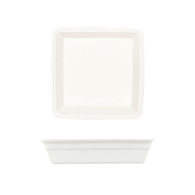 CREME GALERIE SQ BAKER 25.5X25.5CM WHITE x2