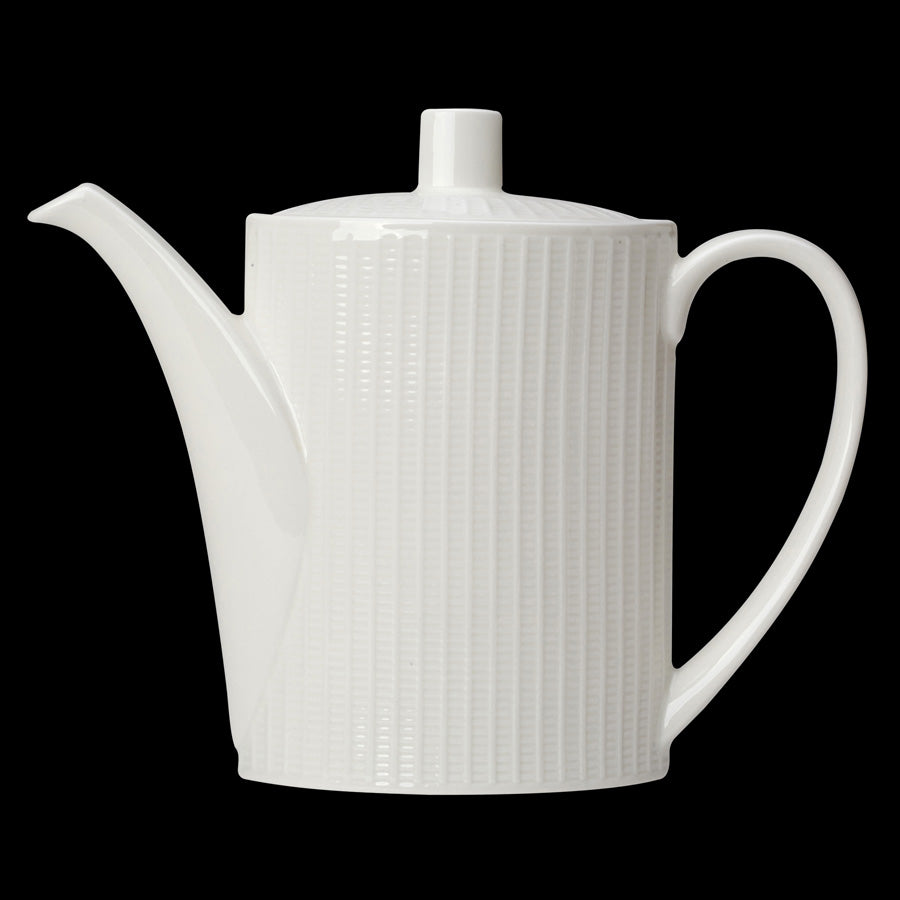 WILLOW BEVERAGE POT 21OZ WHITE           x6