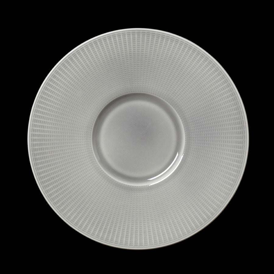 WILLOW GOURMET PLATE SML WELL11 1/4"MIST x6
