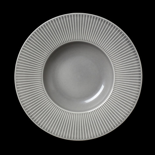 WILLOW GOURMET DEEP RIM BOWL 11 1/4"MIST x6
