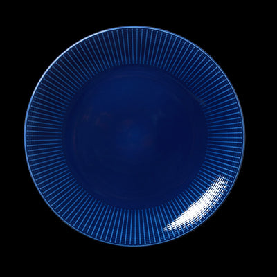 WILLOW GOURMET COUPE PLATE 11" AZURE     x6