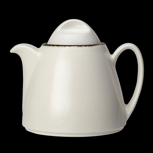CHARCOAL DAPPLE BEVERAGE POT LIV 12 OZ   x6