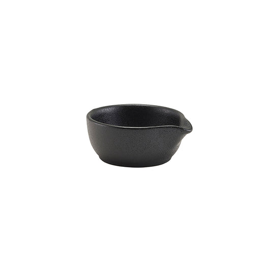 FORGE STONEWARE SAUCE DISH 6CL/2.1OZ     x12