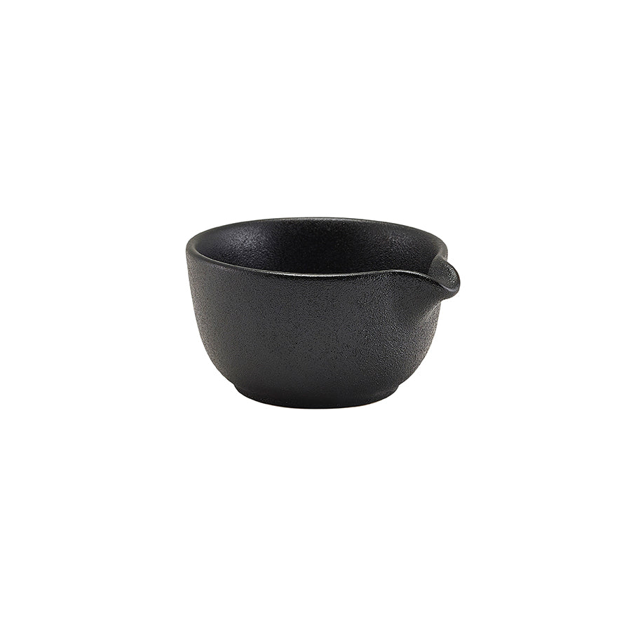 FORGE STONEWARE SAUCE DISH 12CL/4.2OZ    x6