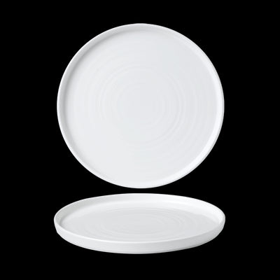 CHEFS WHITE WALLED PLATE 10 2/8" NR      x6