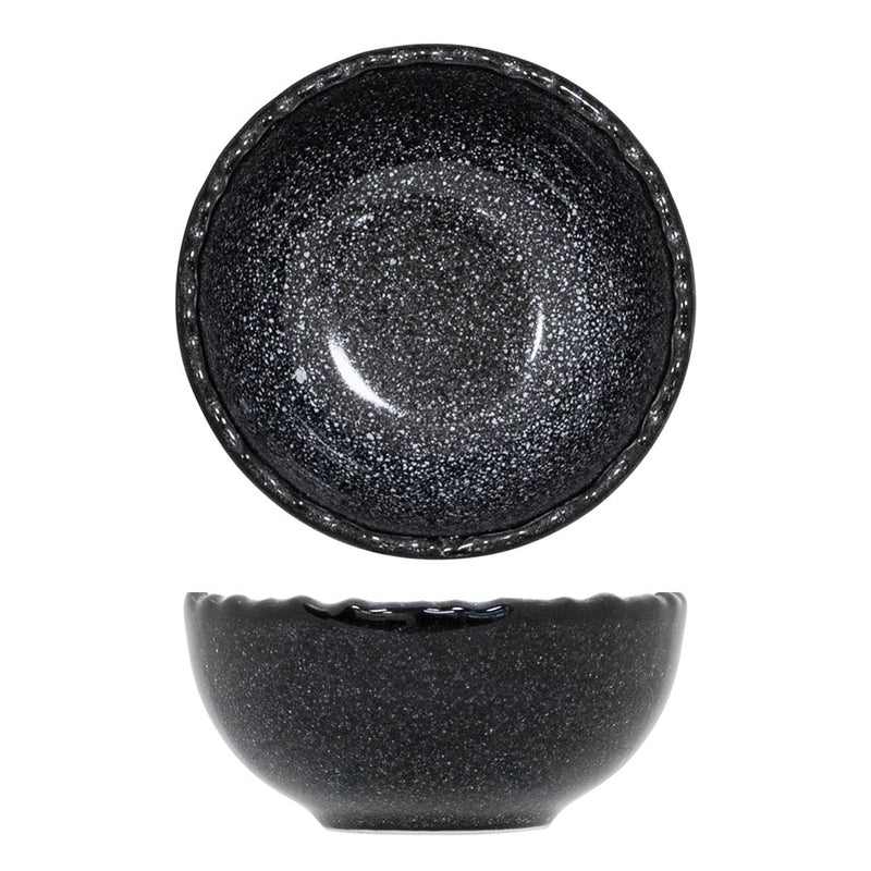 ARTISAN EROSION BOWL NONSTACK 9CM BLACK  x12