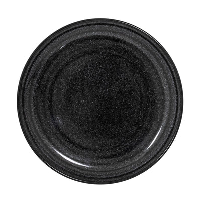 ARTISAN GRANITE PLATE COUPE 17CM BLACK   x12