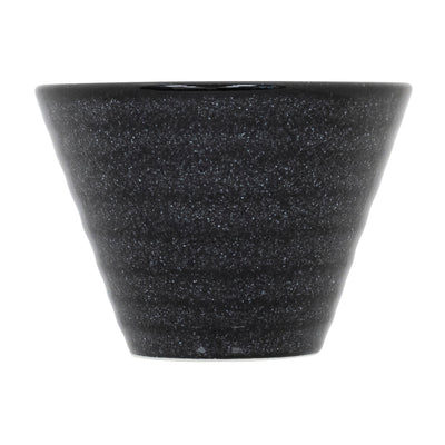 ARTISAN GRANITE BOWL CONICAL 11CM BLK    x6