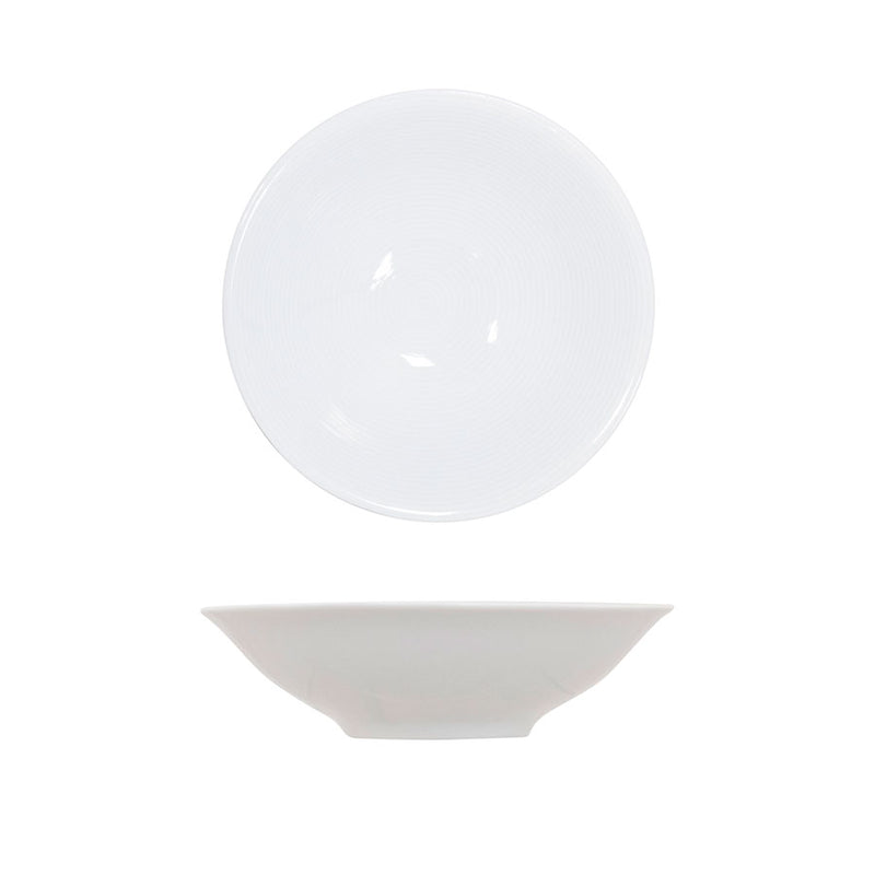 ALTO CIRCUIT - MEZZA BOWL 17CM WHITE     x6