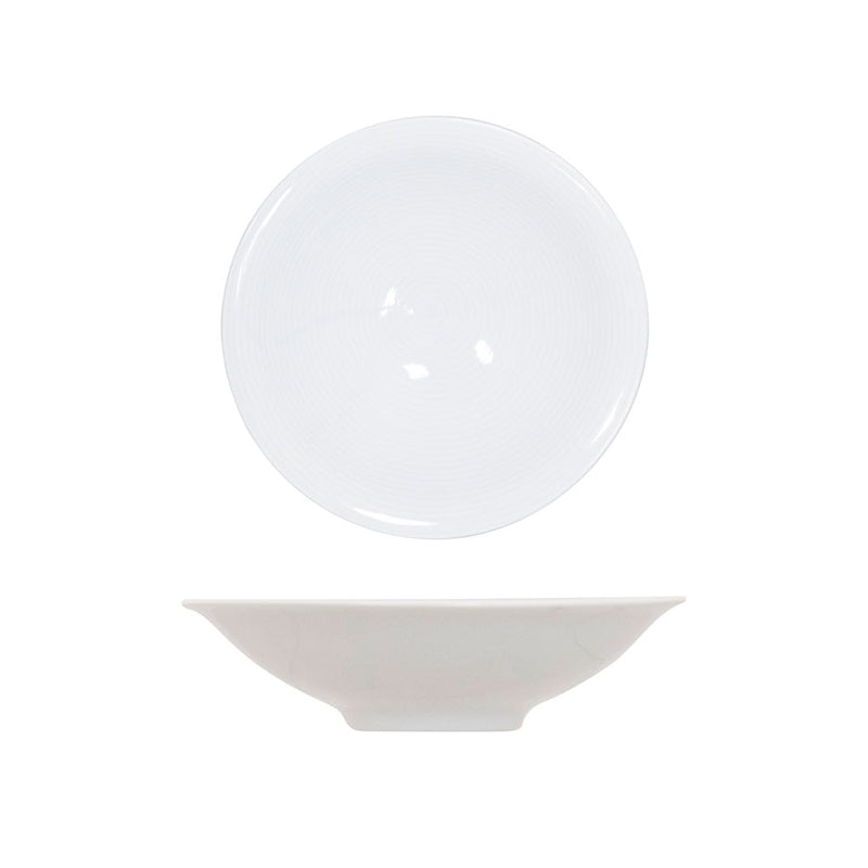 ALTO CIRCUIT - MEZZA BOWL 13CM WHITE     x12