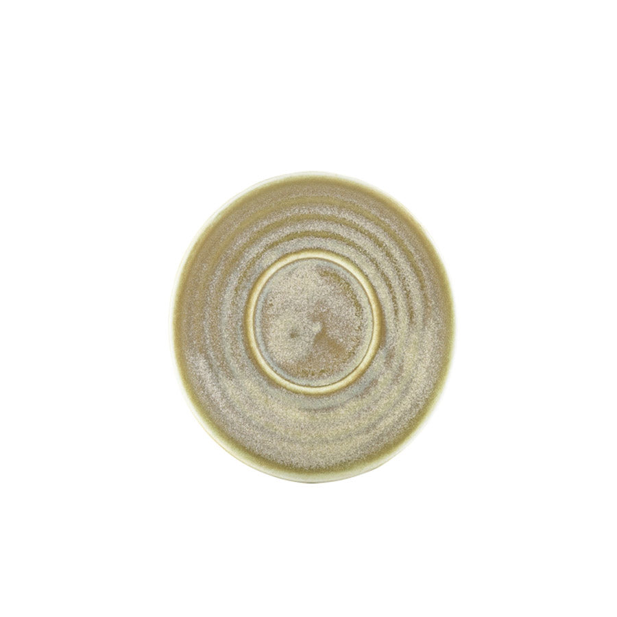 TERRA PORCELAIN MATT GREY SAUCER 11.5CM  x6