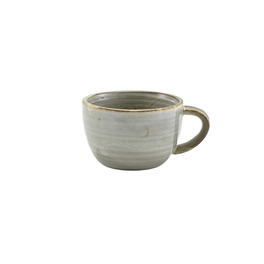 TERRAPORCELAIN GRY COFFEE CUP28.5CL/10OZ x6