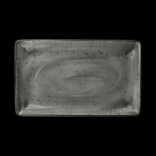 URBAN RECTANGLE ONE SMOKE 27CMX16.75CM   x6