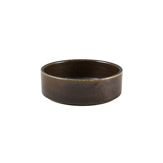 TERRAPORCELAIN BLK PRESENTATION BOWL13CM x6