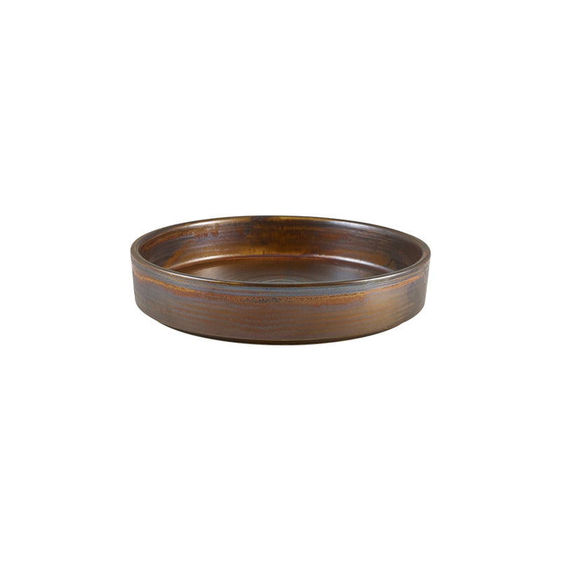 TERRA PORCELAIN COPP PRESENT BOWL 20.5CM x6