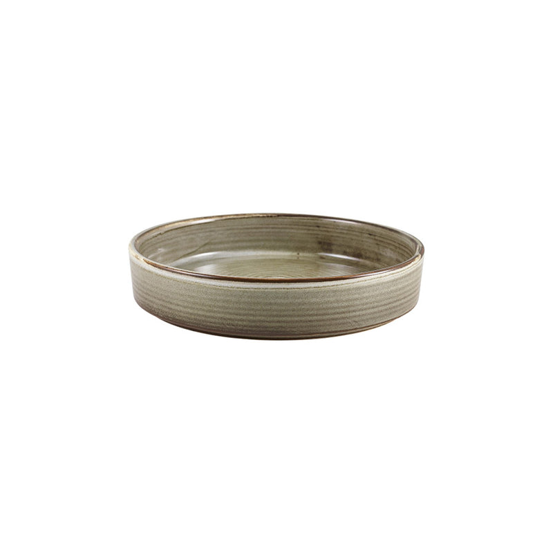 TERRA PORCELAIN GREY PRESENT BOWL 20.5CM x6