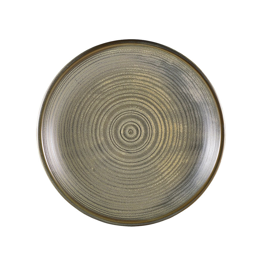 TERRAPORCELAIN GREY DEEP COUPE PLATE21CM x6