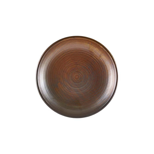 TERRAPORCELAIN COPPER DEEP COUPE PLT28CM x6