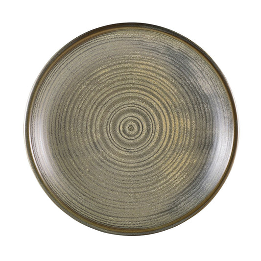 TERRAPORCELAIN GREY DEEP COUPE PLATE28CM x6
