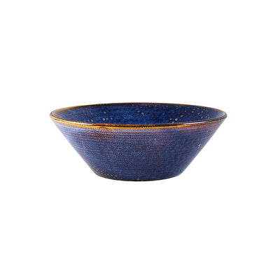 TERRA PORCELAIN AQUA CONICAL BOWL 14CM   x6