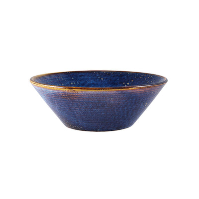 TERRA PORCELAIN AQUA CONICAL BOWL 16CM   x6